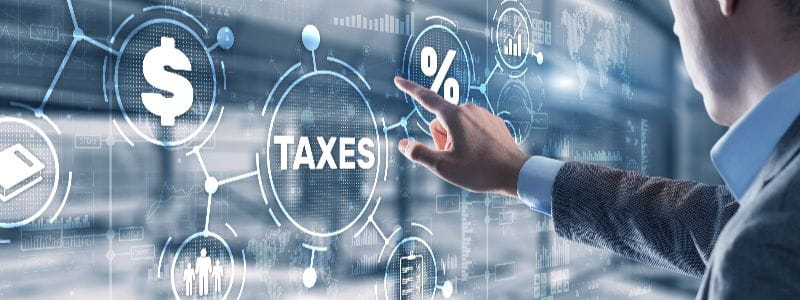 SureBooks - Accounting Serives Small Busienss South Africa - tax on digital screen